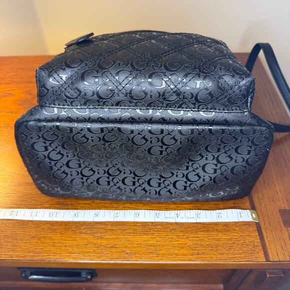 GUESS Black Logo Backpack - Picture 11 of 13